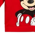 thumbnail image 5 of Disney Mickey Mouse Little Boys Fleece Pullover Hoodie and Pants Set Red 7-8, 5 of 5