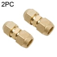 thumbnail image 1 of 2Pcs Nipple Copper Pipe Connector Extension for Air Conditioning Systems Double Nipple for Copper Pipes Features A Seamless 1/2(12.7mm), 1 of 6