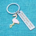 thumbnail image 3 of Flamingo Keychain - Embrace Your Flamazing Self! Perfect Gift for Flamingo Lovers, Friends, and Graduates. Stay Inspired with this Motivational Keyring., 3 of 4