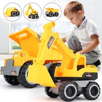 BESTSKY Vehicles Truck Toys,Dump Truck,Kid Learning Building Gift for 3 4 5 6 Year Olds Boy,1PC