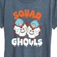 thumbnail image 3 of Dr. Seuss - Squad Ghouls Thing 1 and Thing 2 - Women's Short Sleeve Graphic T-Shirt, 3 of 6
