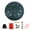 Stone green, variant on Portable Small Drum Portable Handpans Drum Percussions Instrument 11 Tone Small Steel Tongue Drum Musical Toy