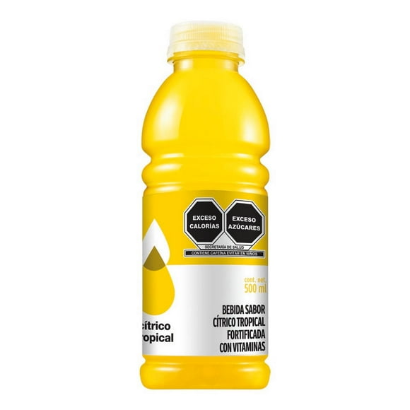Agua vitaminada Vitamin Water fortificada sabor cítrico tropical 500 ml