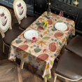 thumbnail image 2 of Cute Hedgehog Floral Pattern Rectangle Tablecloth 60"x102",Waterproof Polyester Rectangle Table Cloth, Wipeable Spillproof Polyester Tablecloth for Dining, Camping, Indoor and Outdoor, 2 of 6