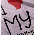 thumbnail image 5 of Cute I Heart My Mommy Mom Love Toddler Boy Girl T Shirt Infant Toddler Brisco Brands 12M, 5 of 6