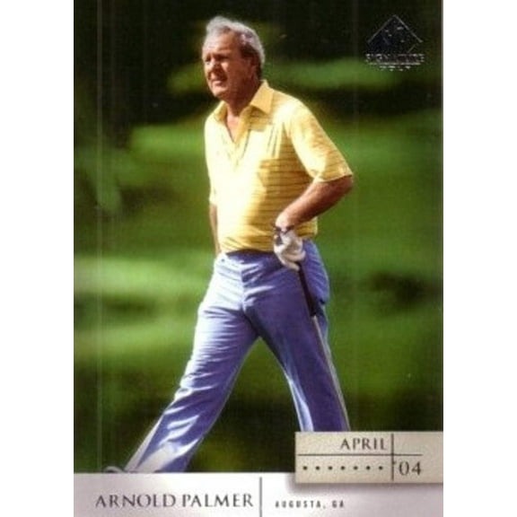 Arnold Palmer 2004 SP Signature golf card