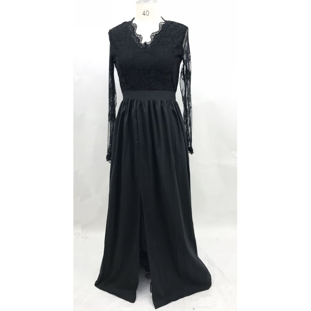 Vestido de noche de moda de primavera y verano con escote en V profundo y sexy de Wishebay Explosions