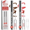 thumbnail image 1 of Lápiz labial despegable, 2 unidades, delineador de labios, impermeable, cacao y café, 1 of 9