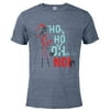 Disney The Nightmare Before Christmas Jack Ho Ho Oh No - Short Sleeve Blended T-Shirt for Adults – Customized-Denim Snow Heather