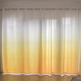 thumbnail image 5 of Bouanq Ombre Sheer Curtains 105 Inches Long for Living Room Bedroom, Blue and White 2 Tone Reversible Gradient Voile Window Treatments, Faux Linen Rod Pocket Drapes 1 Panels Sets, 5 of 7