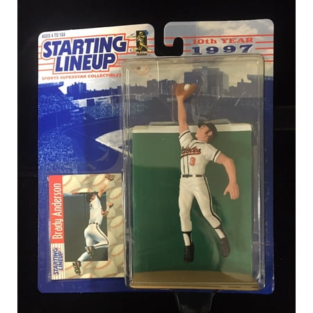Starting Lineup Baltimore Orioles Brady Anderson 1997 Figure W/card