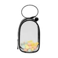 thumbnail image 2 of Yinanstore Sac de Présentation pour Figurines, Sac de Transport pour Mini Figurines, Pochette en PVC pour Mini Poupées, Sac à Main Ornement Collection de Poupées, Carré Rond, 2 of 8