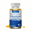 Alliwise L-Glutathione 1800mg - 60 Vegan Softgels - Antioxidant Supplement - Non-GMO, Vegan, Gluten Free