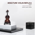 thumbnail image 2 of Gifts Violin Music Instrument Miniature Replica with Case, 8x3cm, 2 of 5