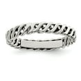 thumbnail image 1 of Sterling Silver Polished Weaved 3.5mm Women's Ring - Size 7, 1 of 2