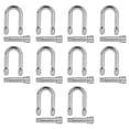 thumbnail image 4 of Grillete en forma de U Jadeshay 10 piezas Aleación de zinc Carga arco, 4 of 14