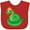 Red, variant on Inktastic Cute Snake Boys or Girls Baby Bib