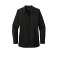 thumbnail image 3 of Port Authority Adult Female Women Plain Long Sleeves Tunic Black Medium, 3 of 4