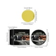 thumbnail image 2 of SLYNSHome Leather Cleaning Cream Scratch Repair Paste for Car Interior,Leather Furniture,Car Seats,Shoes,Bags,Jackets Household Cleaners, 2 of 8