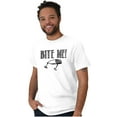 thumbnail image 5 of Bite Me Fish Bait Funny Fishing Humor Men's Graphic T Shirt Tees Brisco Brands L, 5 of 6