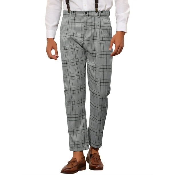 Dress store pants plaid
