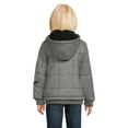 thumbnail image 3 of Urban Republic Boys Light Wool Bomber Jacket, Sizes 5-20, 3 of 5