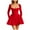 Red, variant on Diufon Women's Corset Dresses Formal A Line Long Sleeve Ruched Cocktail Bodycon Elegant Party Evening Gowns
