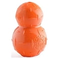 thumbnail image 3 of Planet Dog Orbee-Tuff Diamond Plate Double Tuff Dog Toy, Orange, Large, 3 of 7