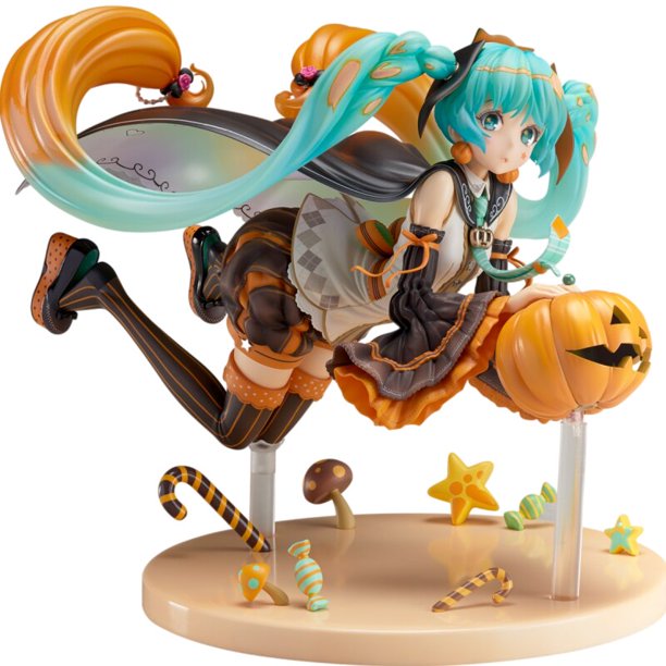 Figura en PVC Vocaloid Hatsune Ku Trick o ATA Ku Halloween, 17cm, juguete modelo original, regalo creativozhangyuxiang zhangyuxiang unisex