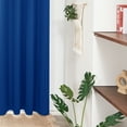 thumbnail image 4 of Deconovo Blackout Curtains with Silver Coating Energy Saving, Royal Blue, 52W x 84L Inch, Thermal Insulated, Noise Reducing Drapes for Home, Set of 2, 4 of 8