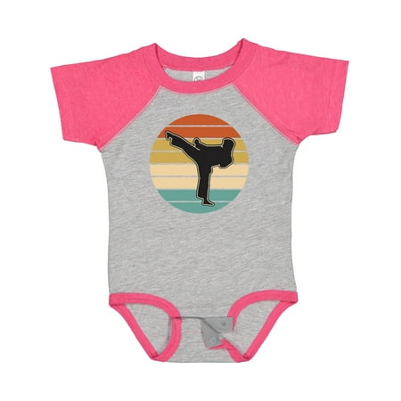 

Inktastic Karate Martial Arts Silhouette Gift Baby Boy or Baby Girl Bodysuit