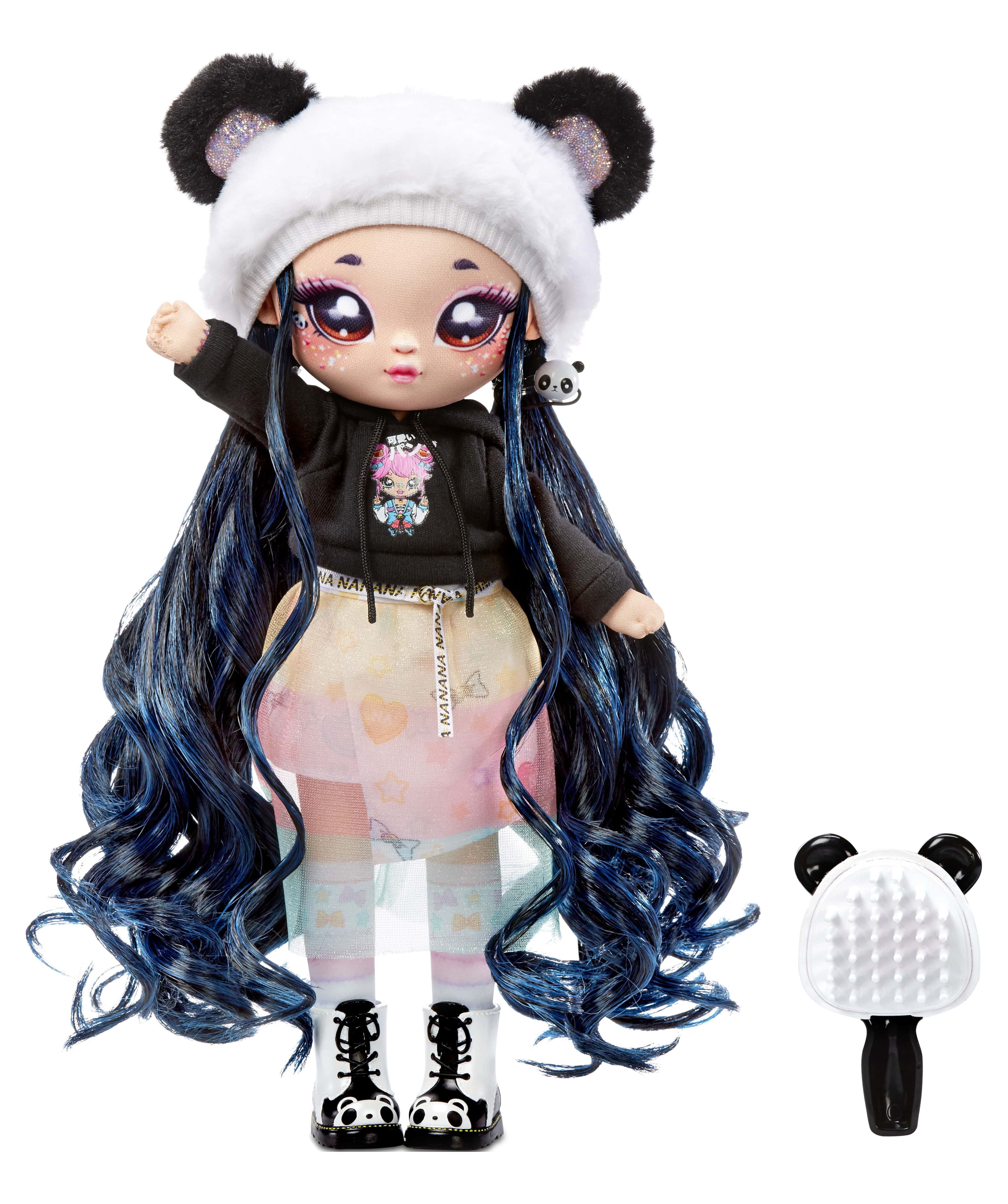 Na Na Na Surprise Teens Panda Family Soft Doll Playset Toy