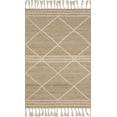 thumbnail image 2 of Hauteloom Gulnur Jute Living Room, Bedroom Area Rug - Global - Beige - 6' x 9', 2 of 11