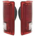 thumbnail image 3 of New Pair of Halogen Tail Light Lens Compatible With GMC C35 High Sierra Standard Cab Pickup 2 Door 6.6L 7.4L 1975 1976 1977 1978 By part number 5965775 5965776 GM2808111 GM2809111, 3 of 4