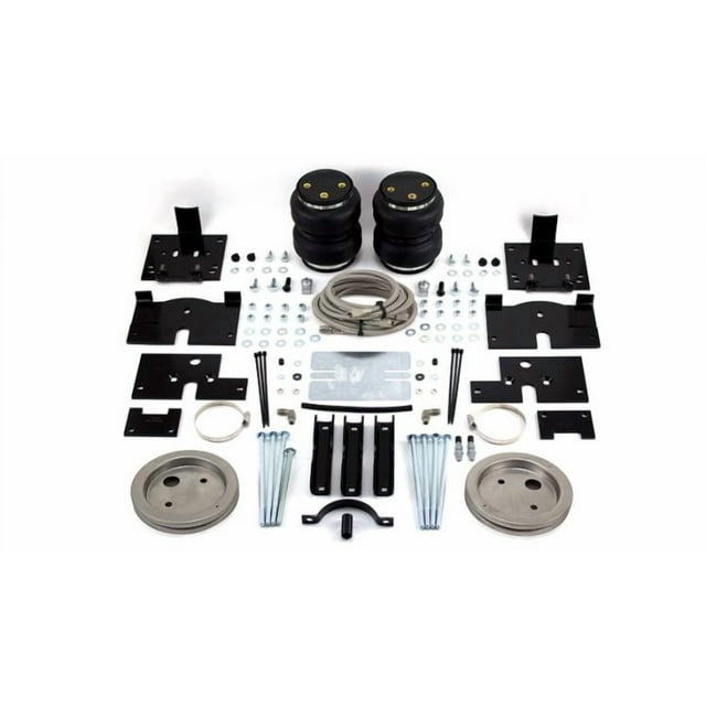 Fits 2004-2014 Ford F-150 Air Lift Helper Spring Kit 89200 Load Lifter 5000 Ultimate Plus; Air Spring With Internal Jounce Bumper; Frame Mount; Up to 5000 Pounds Of Leveling Capacity; Rubber