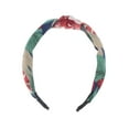 thumbnail image 4 of Unique Bargains 1 Pc Fashion Impatiens Pattern Headbands for Women Navy Blue, 4 of 6