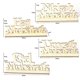 thumbnail image 4 of Letras de madera CHAO Eid Al-fitr adornos artesanales creativos 4 piezas, 4 of 5