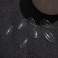 thumbnail image 1 of Faux Ongles Mode pour Femmes Lot de 500 Ovales Transparents DIY, 1 of 3