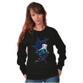 thumbnail image 3 of Cute Betty Boop Cartoon Fairy Dust Women Crewneck Sweatshirt Brisco Brands S, 3 of 5