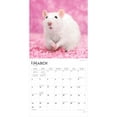 thumbnail image 3 of Rats 2025 12 X 24 Inch Monthly Square Wall Calendar Plastic-, 3 of 9