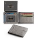 thumbnail image 1 of Cartera RUNBOX RFID de piel para hombre y mujer con 2 ventanas de identificación, 1 of 7