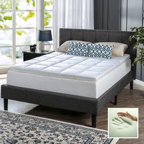 Cuddle Bed 400tc 2 5 Inch Cotton Mattress Topper In Multiple Sizes