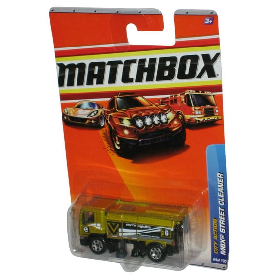 Matchbox City Action (2009) MBX Street Cleaner Toy Vehicle 64/100