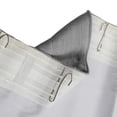 thumbnail image 3 of TWOPAGES Linen Curtain with Room Darkening Liner, Gray 50Wx84L Kyla Collection ( 1 Panel ), 3 of 4