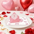 thumbnail image 6 of Nilvkv Valentines Day Decorations, 10pc Valentine's Day Themed Paper Cup Plates Napkin Set With Bow for Party Decorations Disposable Tableware Kit, 6 of 6