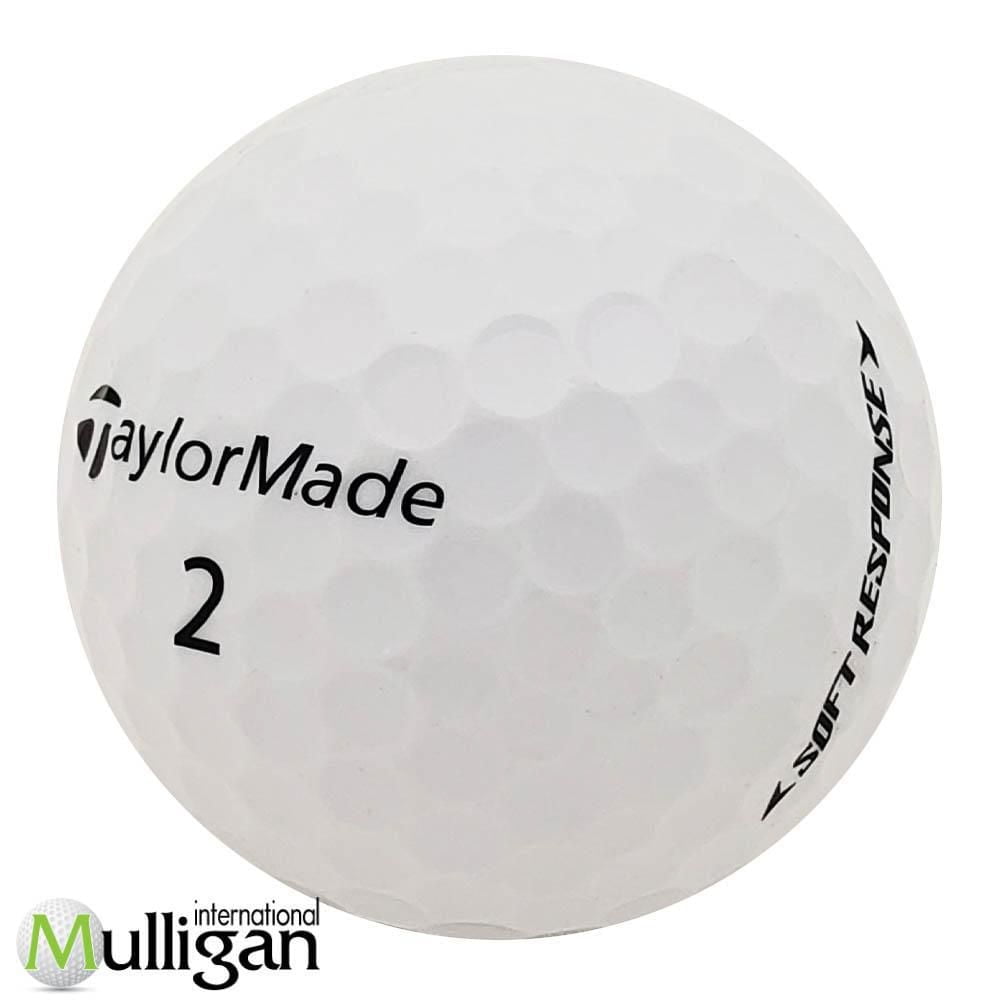 Mulligan - 60 Taylormade Soft Response 4A Recycled Used Golf Balls, White