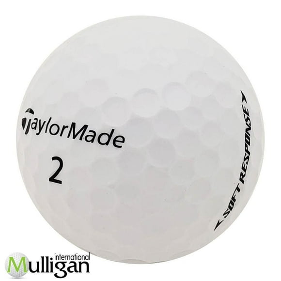Mulligan - 36 Taylormade Soft Response 5A Recycled Used Golf Balls, White