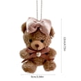 thumbnail image 3 of LICEWO Cute Toy Bear Pendant Keyring Plush Backpack Pendant Gift for Girl Children Handmade Phone Back Clip Ornament, 3 of 19