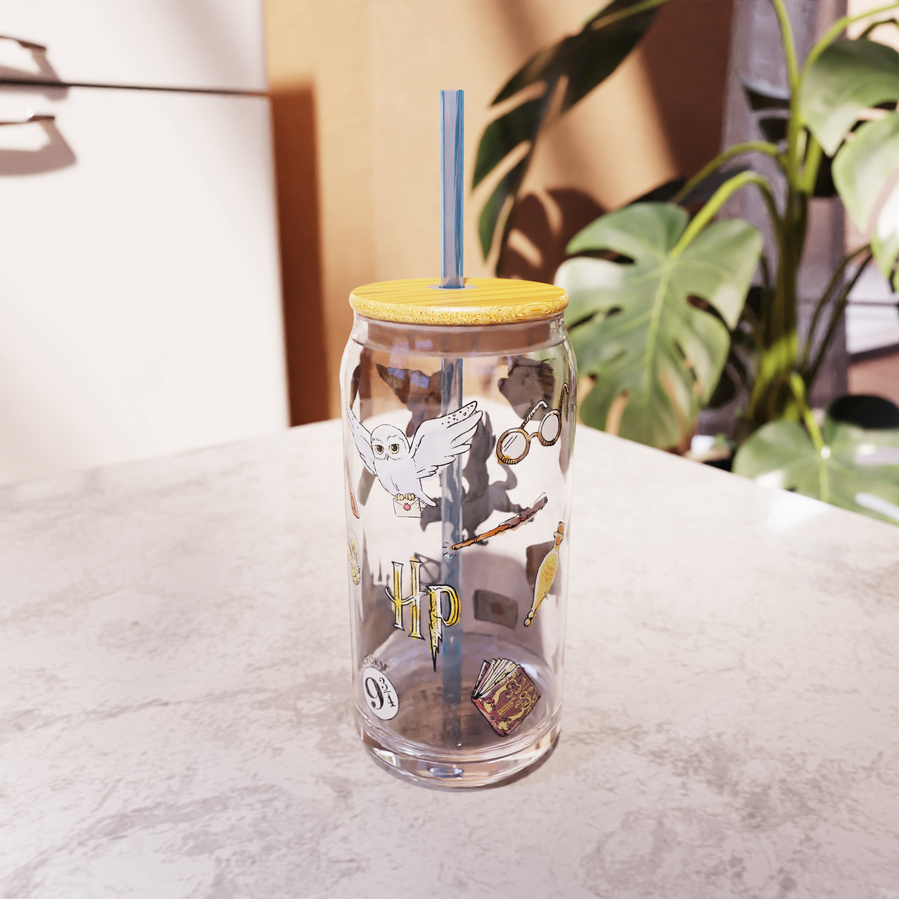Zak Designs 20oz Harry Potter Glass Hadley Tumbler