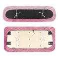 thumbnail image 3 of Pzuqiu Golf Cart Seat Cover Comfortable Polyester, Compatible with Golf Carts Outdoor, for Club Car Precedent Ezgo Golf Cart, Pink, 3 of 10